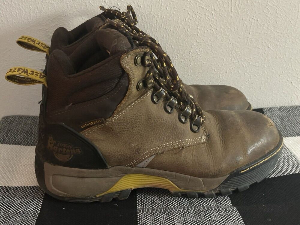 Dr Martens Air Wair Steel Toe Safety Shoe Slip Resistant S3-SRC M-6/L-7 F2413-11